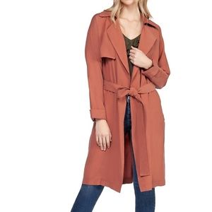 DEX trenchcoat -  Cocoa Brown - PRICE DROP